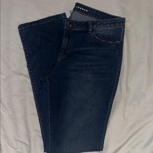 LC Lauren Conrad Dark Indigo Bootcut Jeans